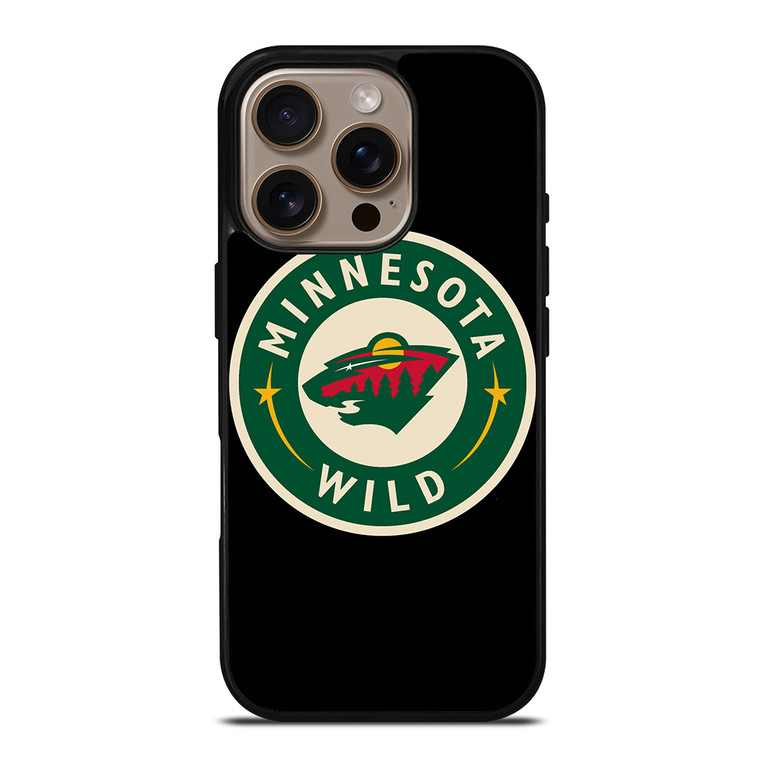 MINNESOTA WILD EMBLEM iPhone 16 Pro Case Cover