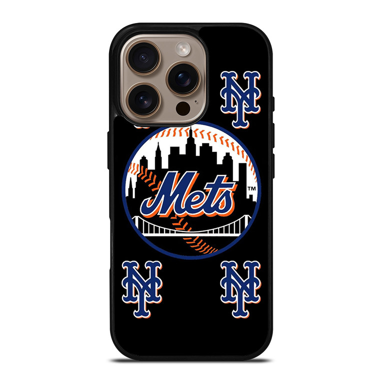 NEW YORK METS BATCH iPhone 16 Pro Case Cover