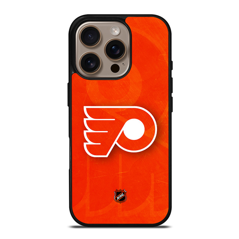 Philadelphia Flyers NHL Ice Hockey iPhone 16 Pro Case Cover