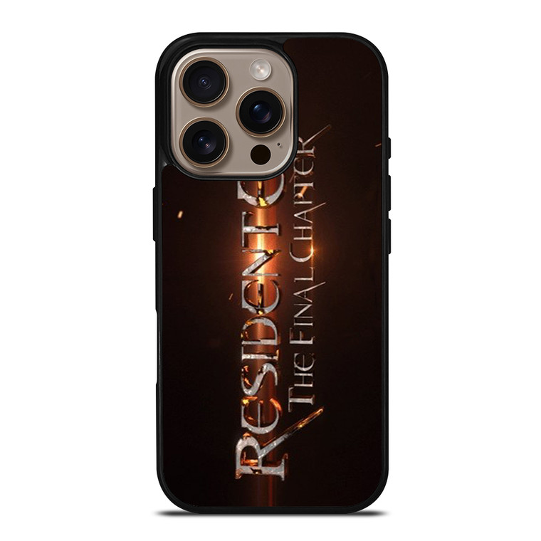 RESIDENT EVIL FINAL CHAPTER iPhone 16 Pro Case Cover
