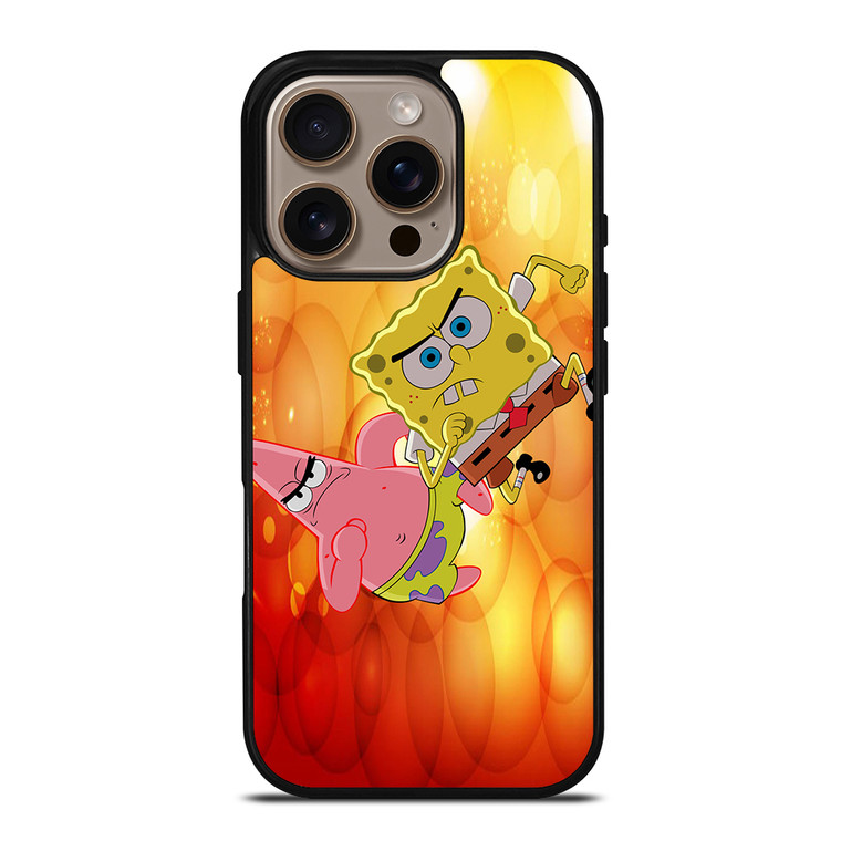 SPONGEBOB AND PATRICK iPhone 16 Pro Case Cover