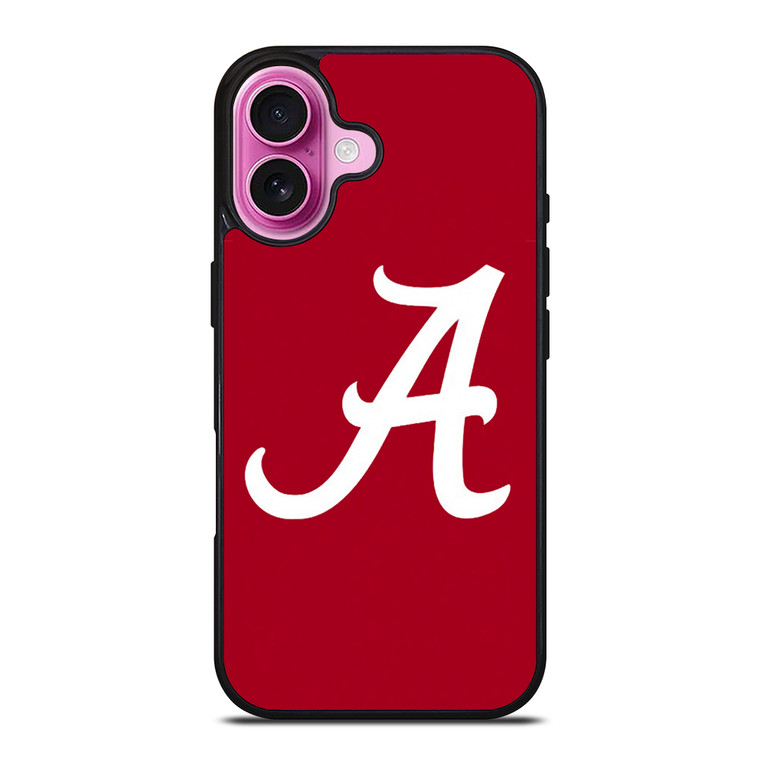 A FOR ALABAMA CRIMSON TIDE iPhone 16 Plus Case Cover