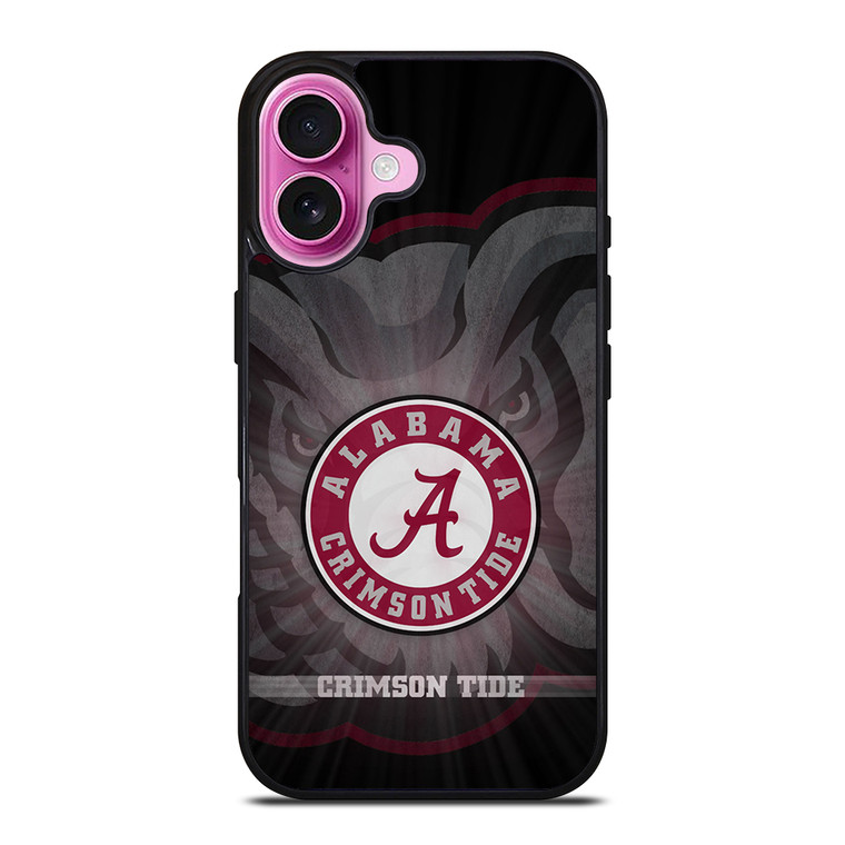ALABAMA CRIMSON TIDE LOGO iPhone 16 Plus Case Cover