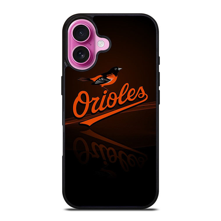 BALTIMORE ORIOLES LOGO iPhone 16 Plus Case Cover