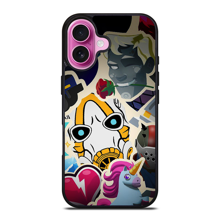BORDERLANDS COLLAGE iPhone 16 Plus Case Cover