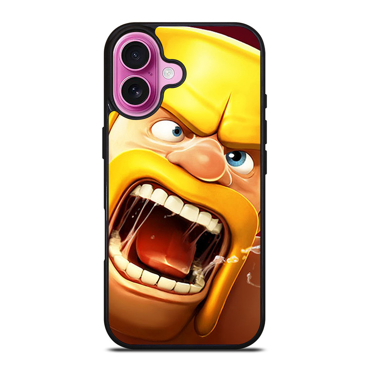 CLASH OF CLANS BARBARIAN iPhone 16 Plus Case Cover