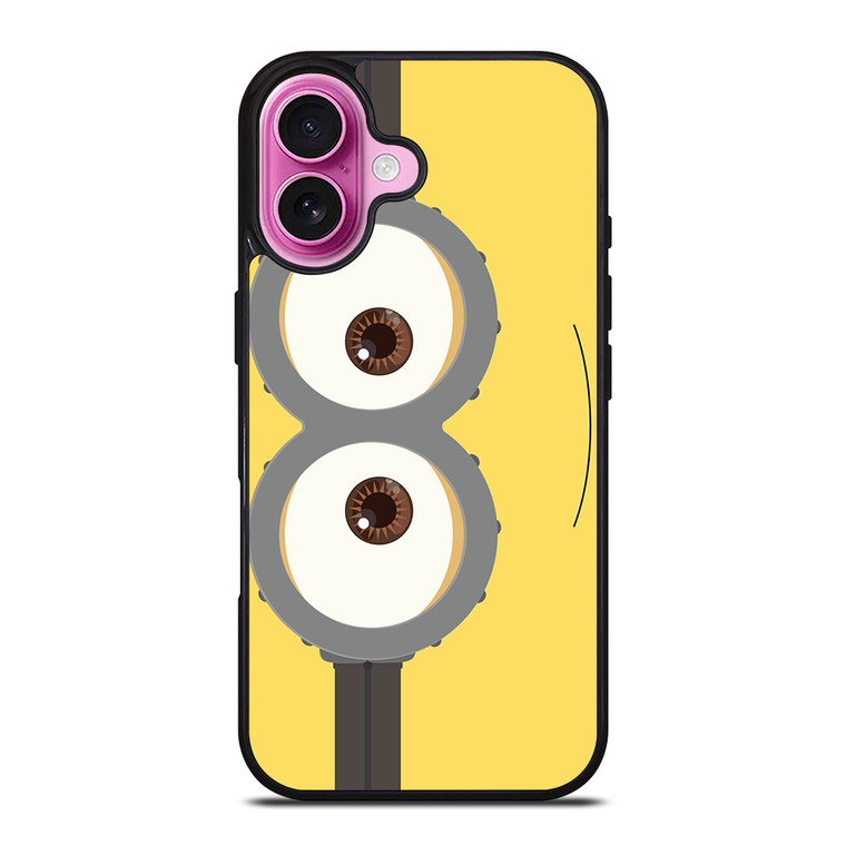 CUTE MINIONS EYES iPhone 16 Plus Case Cover
