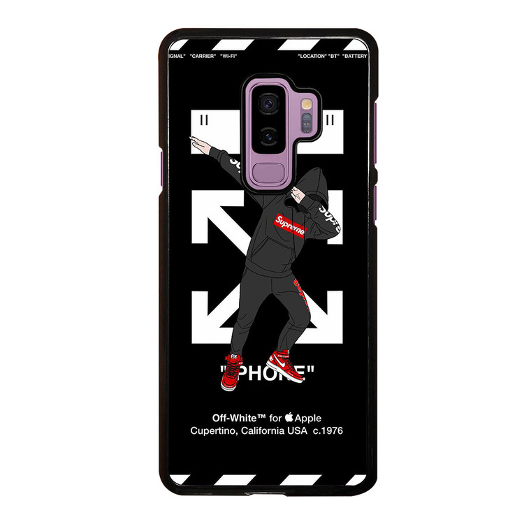 Off White Supreme Apple Samsung Galaxy S9 Plus Case Cover