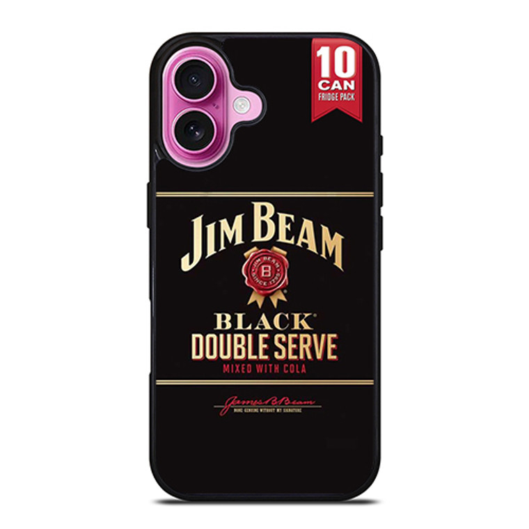 Jim Beam Black Mixed iPhone 16 Plus Case Cover Jim Beam Black Mixed iPhone 16 Plus Case Cover