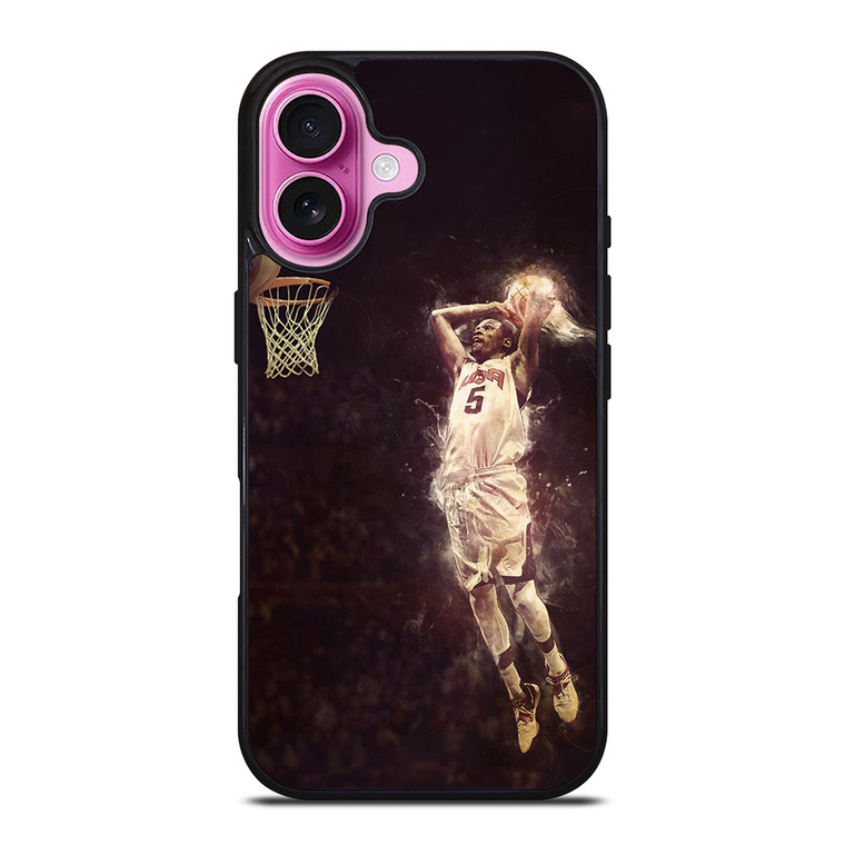 Kevin Durant 5 USA Dream Team iPhone 16 Plus Case Cover