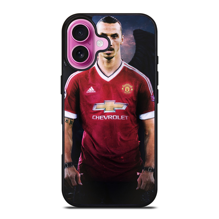 MANCHESTER UNITED IBRAHIMOVIC DEVIL iPhone 16 Plus Case Cover