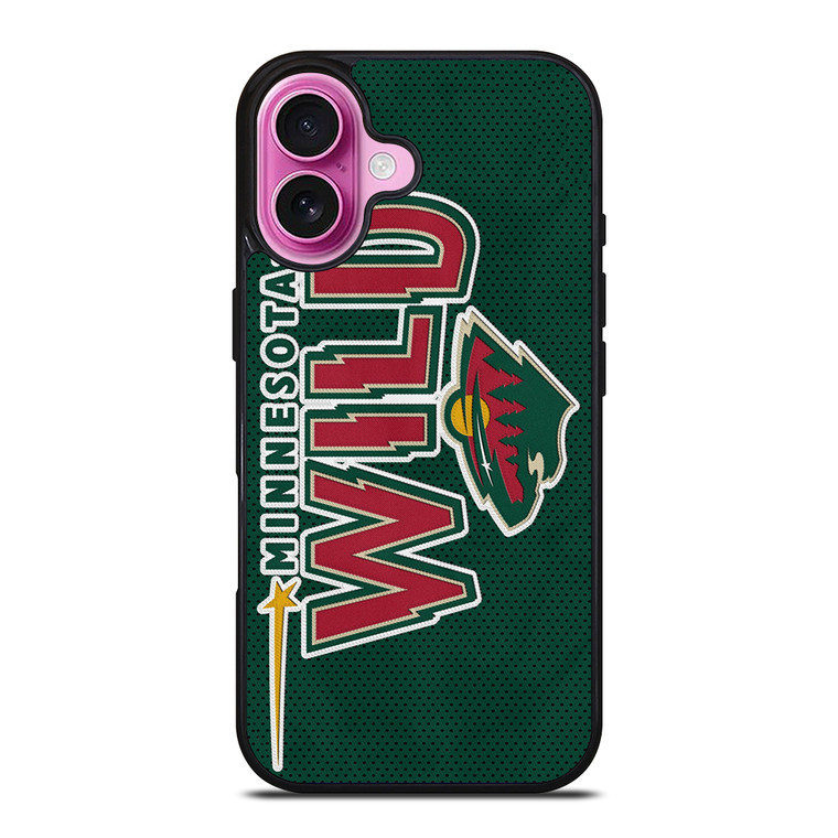 MINNESOTA WILD WALLPAPER iPhone 16 Plus Case Cover