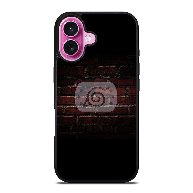 NARUTO KONAHA LOGO iPhone 16 Plus Case Cover