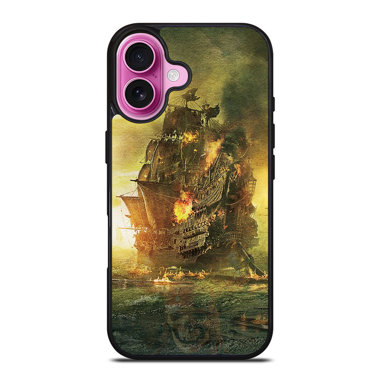 PIRATES OF THE CARIBBEAN SHADOW iPhone 16 Plus Case Cover
