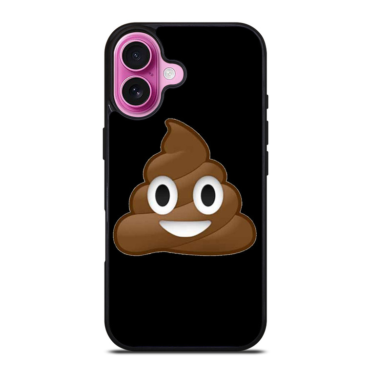 POOP POOPY EMOJI iPhone 16 Plus Case Cover