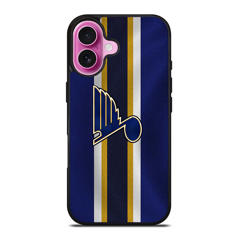 ST LOUIS BLUES FLAG iPhone 16 Plus Case Cover