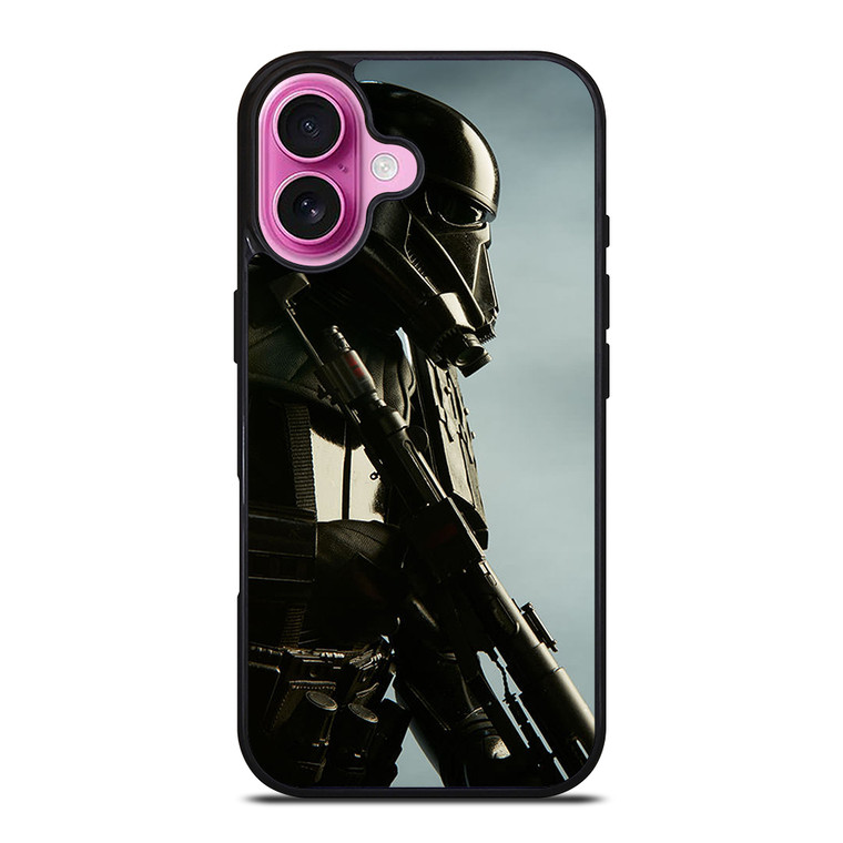 STAR WARS ROUGE1 DEATH TROOPER iPhone 16 Plus Case Cover