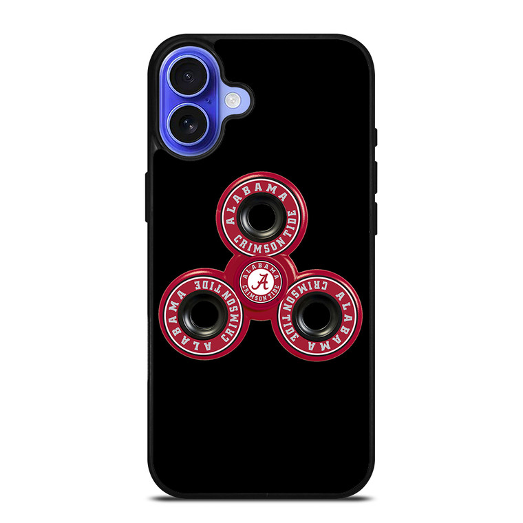 ALABAMA CRIMSON TIDE SPINER iPhone 16 Case Cover