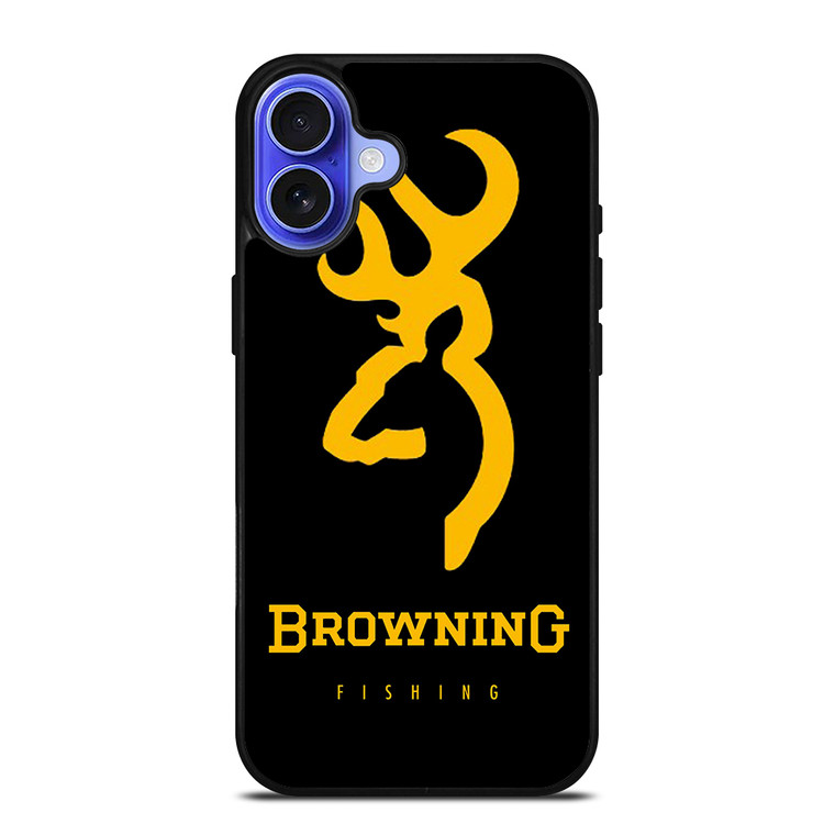 CAMO BROWNING FISHING iPhone 16 Case Cover