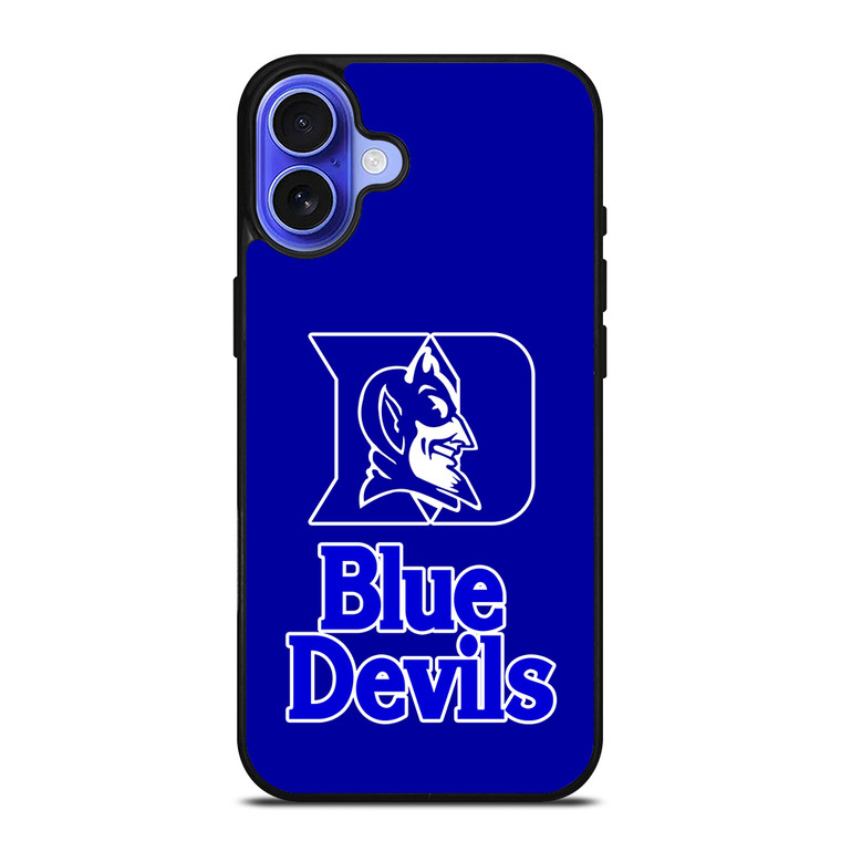 Duke Blue Devils Logo iPhone 16 Case Cover
