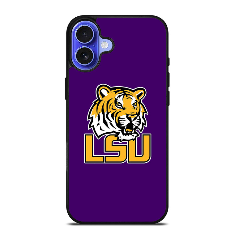 LSU Tigers Emblem iPhone 16 Case Cover