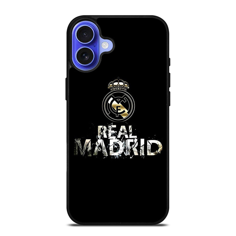 REAL MADRID ELEGAN LOGO iPhone 16 Case Cover