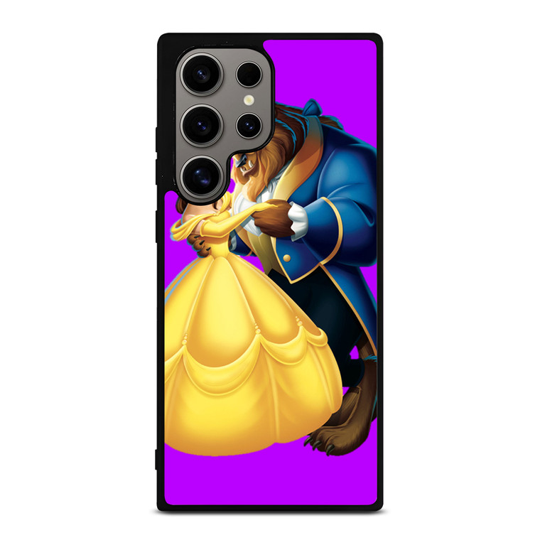 BEAUTY AND THE BEAST ROMANCE DANCING CARTOON Samsung Galaxy S24 Ultra Case Cover
