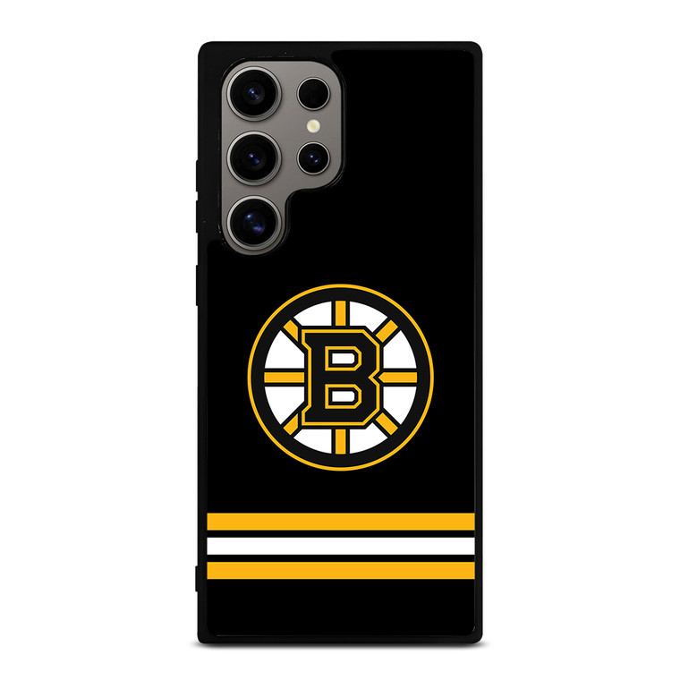 Boston Bruins NHL in Black Samsung Galaxy S24 Ultra Case Cover