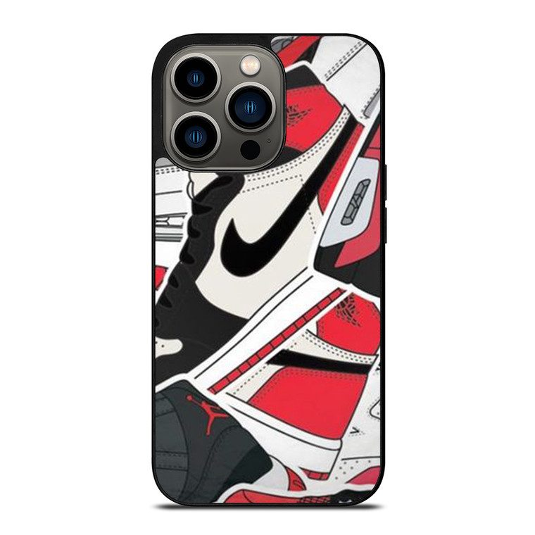 Jordan Shoe Image iPhone 13 Pro Case Cover