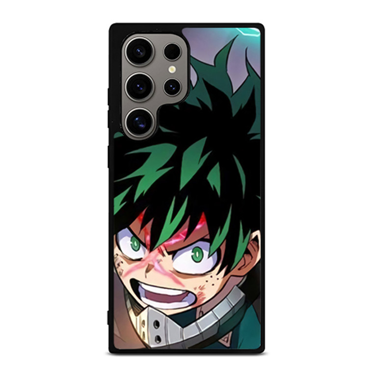 Izuku Midoriya Face Samsung Galaxy S24 Ultra Case Cover