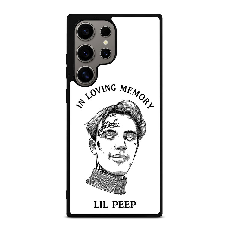 LIL PEEP IN WHITE MEMORY Samsung Galaxy S24 Ultra Case Cover