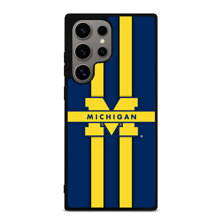Michigan Wolverines Logo Samsung Galaxy S24 Ultra Case Cover