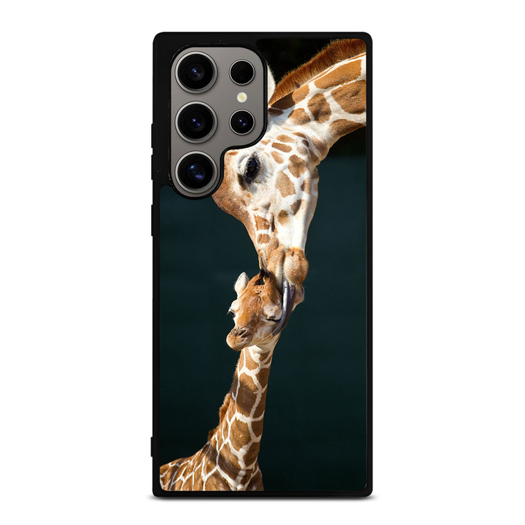 MOM TOUCHES BABY GIRAFFE Samsung Galaxy S24 Ultra Case Cover