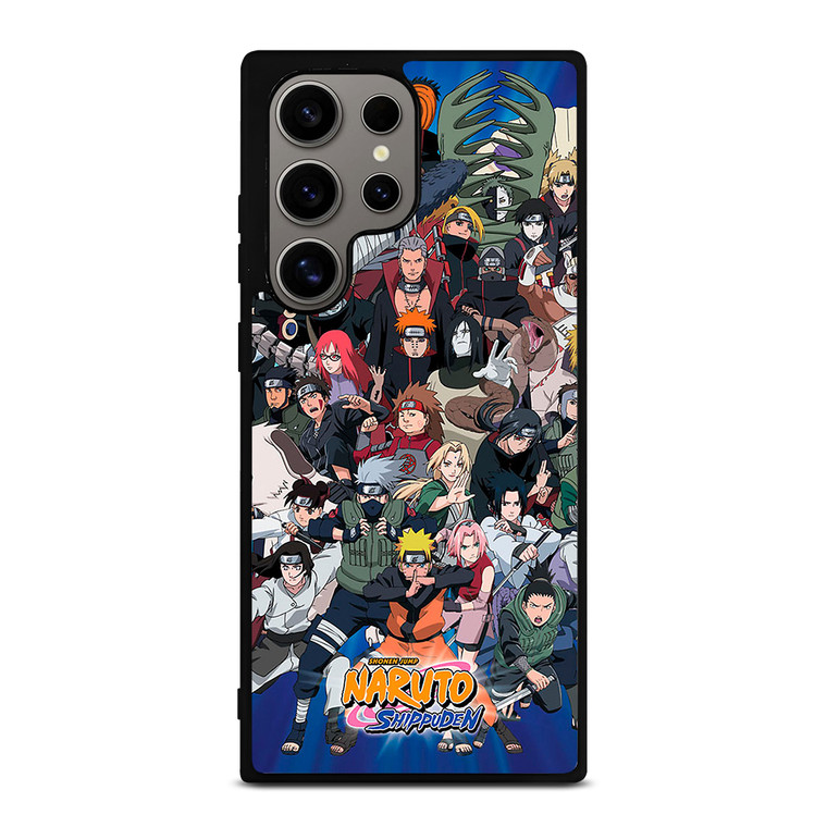 Naruto Shippuden Characters Samsung Galaxy S24 Ultra Case Cover
