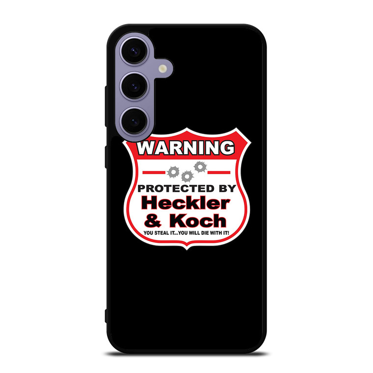 HECKLER & KOCH WARNING Samsung Galaxy S24 Plus Case Cover HECKLER & KOCH WARNING Samsung Galaxy S24 Plus Case Cover