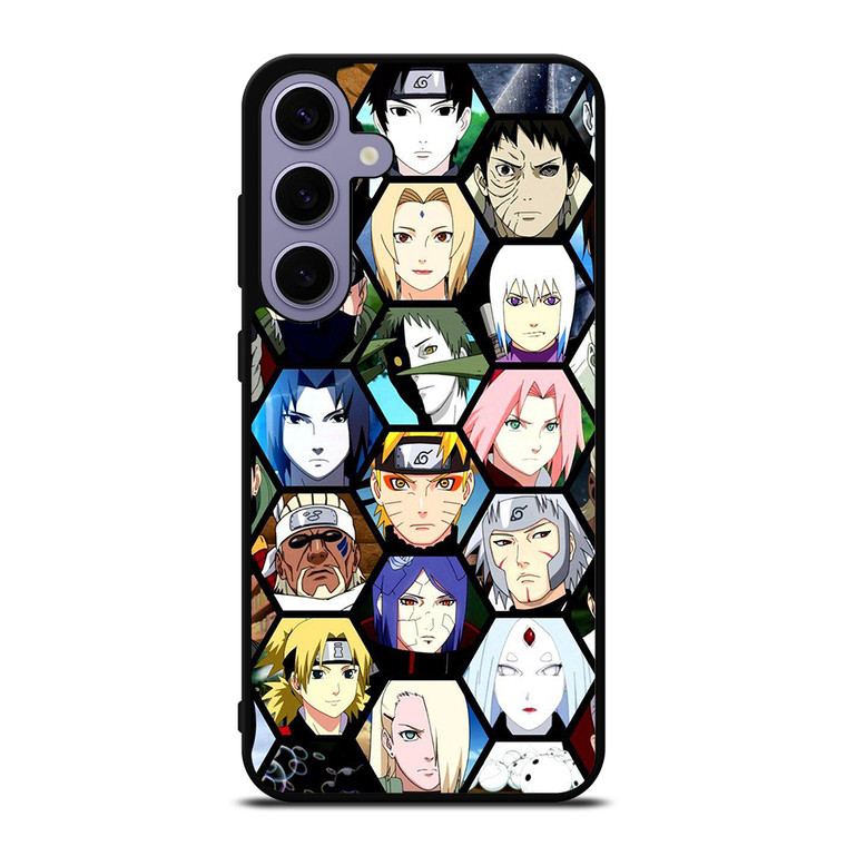 Naruto All Characters Face Samsung Galaxy S24 Plus Case Cover