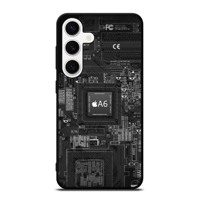 Apple A6 Technology Image Samsung Galaxy S24 Case Cover