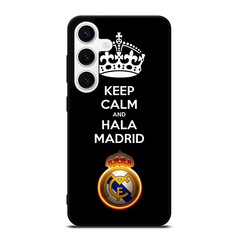 KEEP CALM AND HALA MADRID Samsung Galaxy S24 Case Cover