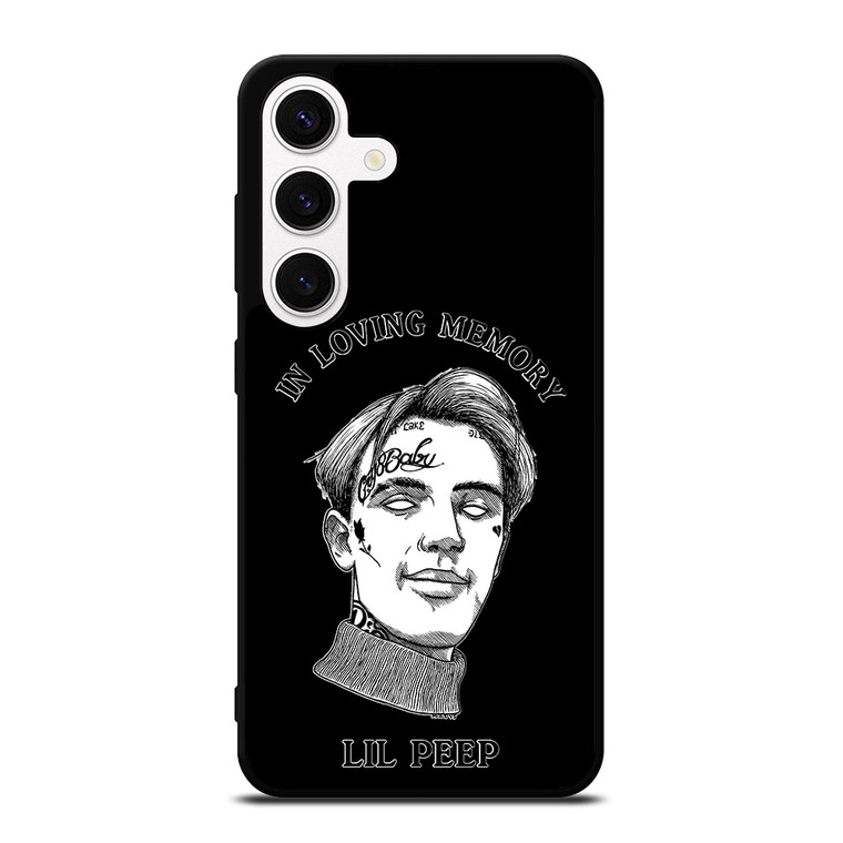 LIL PEEP IN BLACK MEMORY Samsung Galaxy S24 Case Cover
