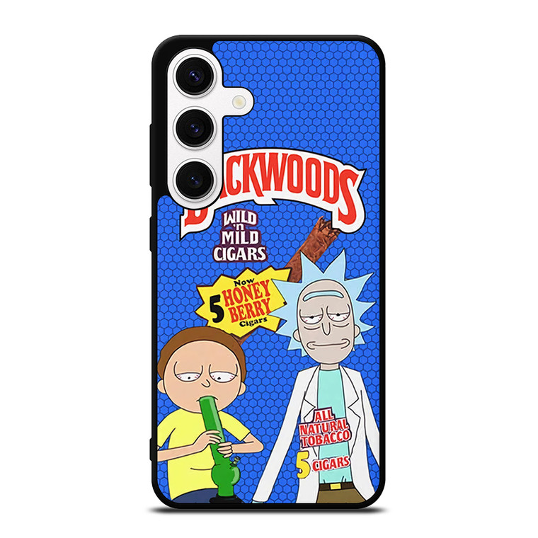 Rick And Morty Backwoods Cigars Samsung Galaxy S24 Case Cover