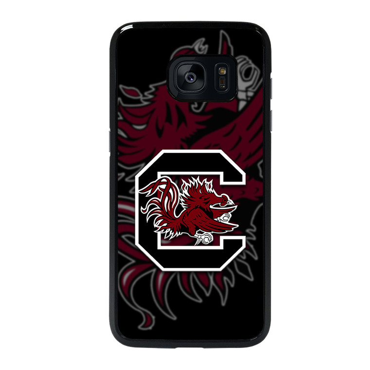 South Carolina Gamecocks Batch Samsung Galaxy S7 Edge Case Cover