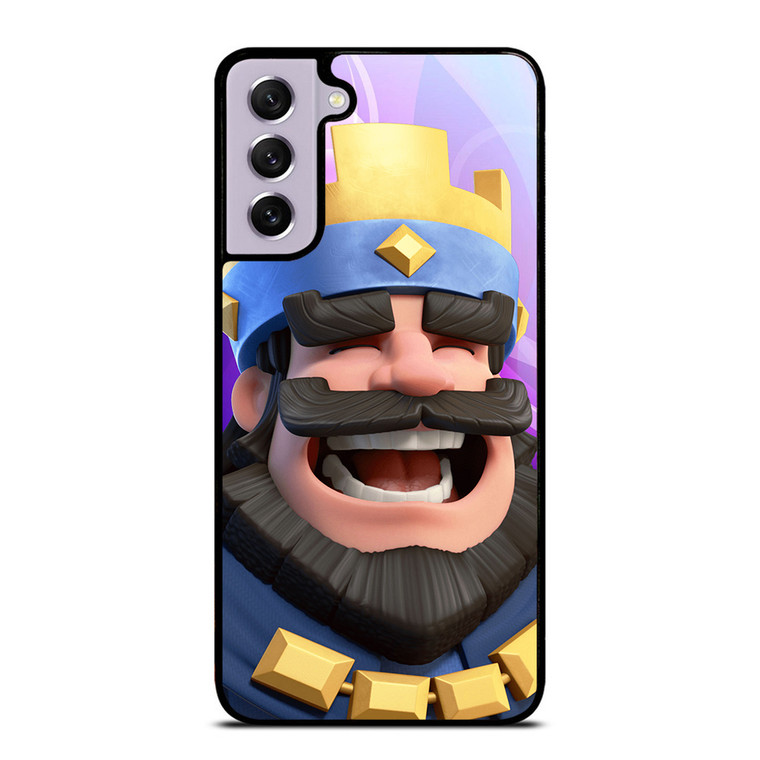 CLASH ROYAL KING SMILING Samsung Galaxy S21 FE 5G Case Cover