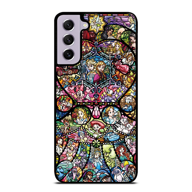 Disney All Character Puzzle Samsung Galaxy S21 FE 5G Case Cover