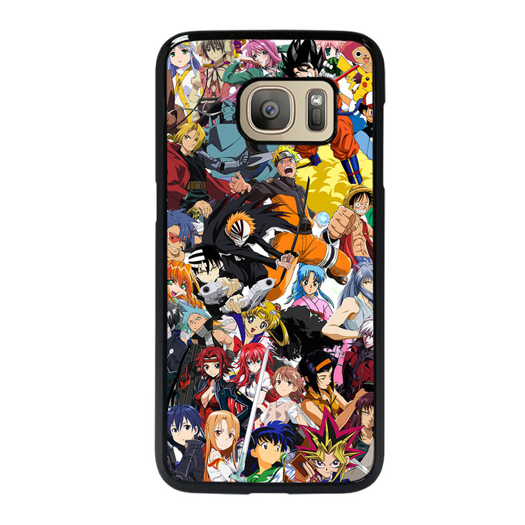 Anime Crossover Samsung Galaxy S7 Case Cover