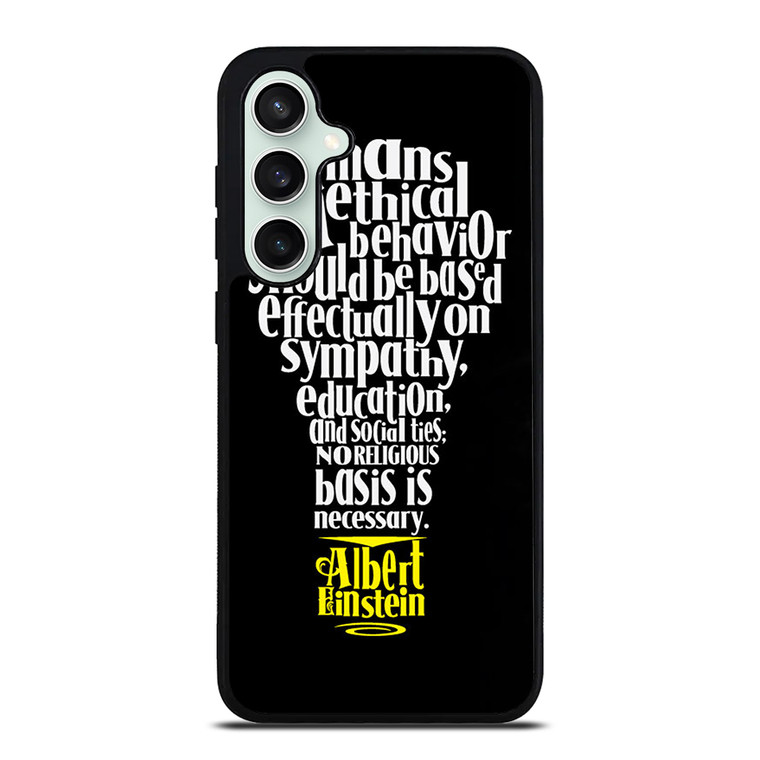 ALBERT EINSTEIN 'S THINKING Samsung Galaxy S23 FE 5G Case Cover