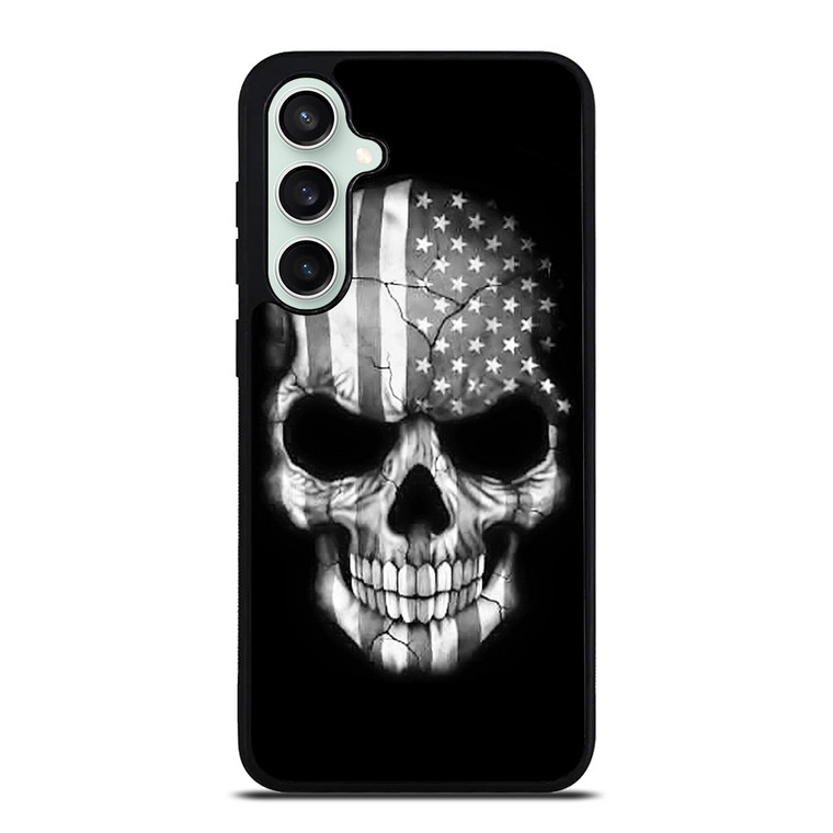 AMERICAN FLAG PUNISHER SKUL Samsung Galaxy S23 FE 5G Case Cover