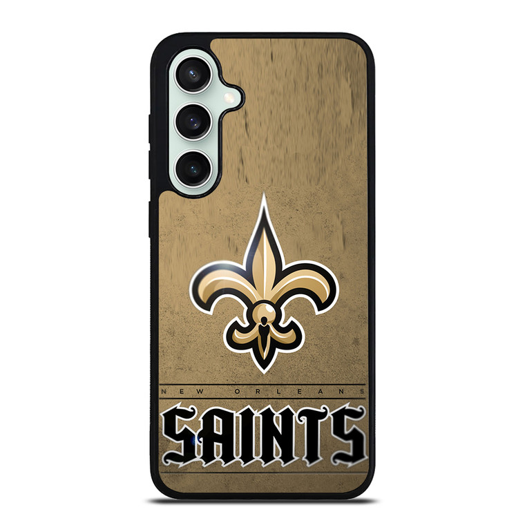 NEW ORLEANS SAINTS LOGO AND BACKGROUND Samsung Galaxy S23 FE 5G Case Cover