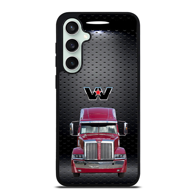 Red Western Star Truck Samsung Galaxy S23 FE 5G Case Cover
