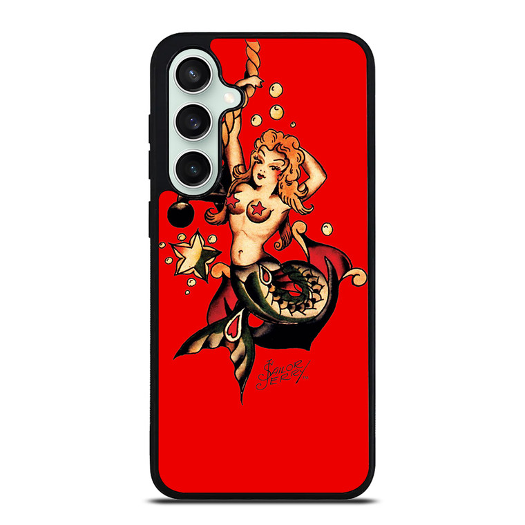 SAILOR JERRY MERMAID TATTOO Samsung Galaxy S23 FE 5G Case Cover