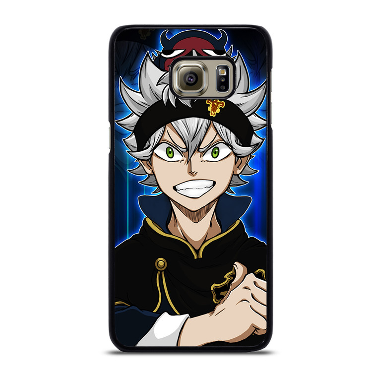 Black Clover Anime Character Samsung Galaxy S6 Edge Plus Case Cover